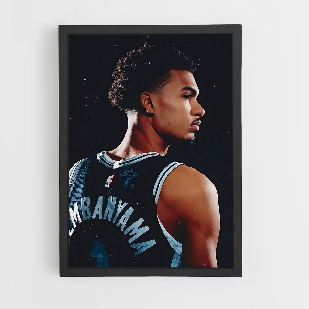 Poster Le Géant de Bois – affiche Basketball (vue 2)